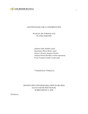 calam 233 o evidencia 2 normas apa portadas apa