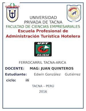 Ferrocarril Tacna Arica