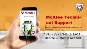 How to download McAfee antivirus on android?