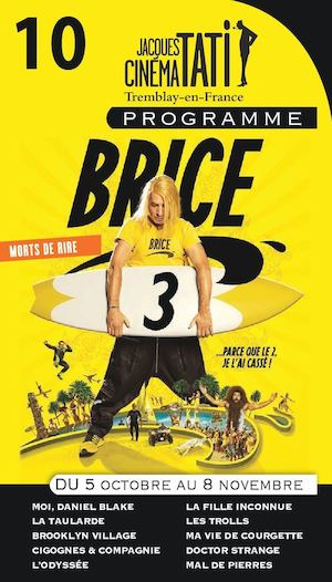 Programme Jacques Tati - Octobre 2016