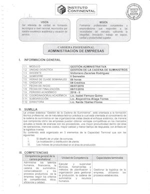 A02AM1 A02BM1 A02CM1 Gestion De La Cadena De Suministros- Victoriano Zacarías
