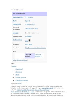 Euro Truck Simulator