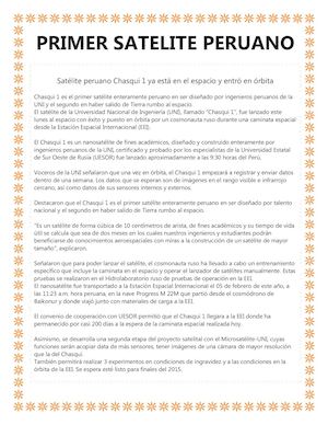 Primer Satelite Peruano