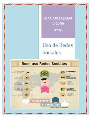 Uso De Redes Sociales