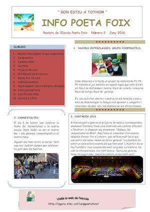 Info Poeta Foix N 2