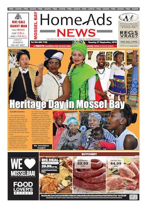 Mossel Bay Home Ads News 27 September
