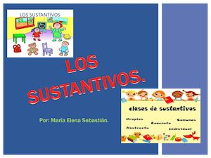 Los Sustantivos