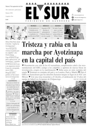 El Sur Martes 27092016