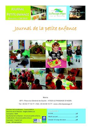 Journal de la Petite Enfance