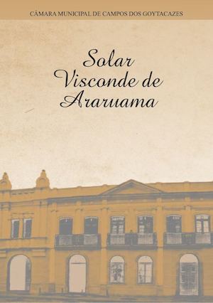Livreto Solar Visconde De Araruama Com Anexo