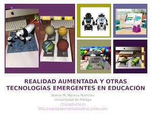 Realidad aumentada y otras tecnologías emergentes en Educación