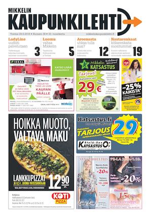 Mikkelin Kaupunkilehti 39/2016