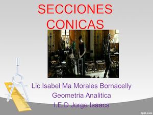 Secciones Conica
