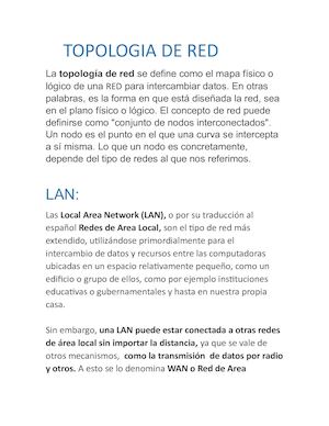 Topologia De Red