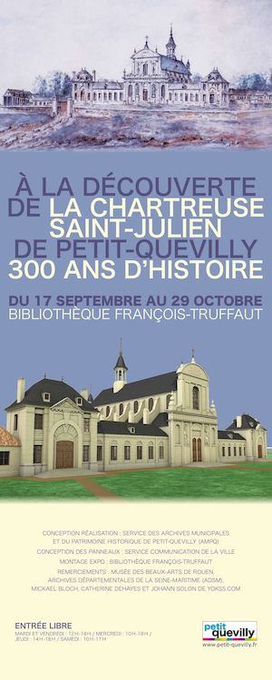 Exposition à la découverte de la Chartreuse Saint-Julien