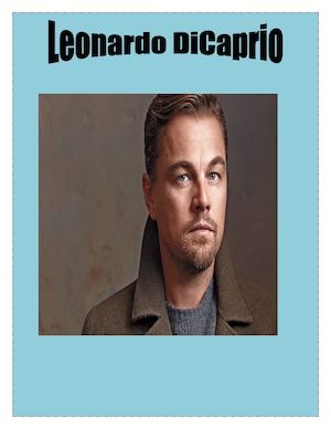 Leonardo Di Caprio