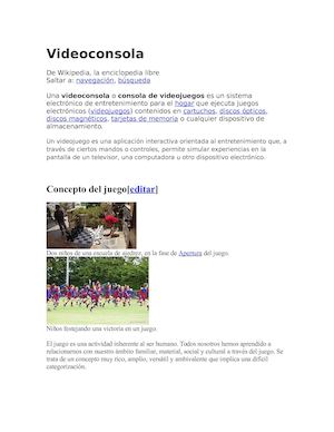 Videoconsola