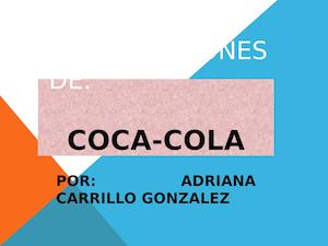 Certificaciones De Coca Cola Ady
