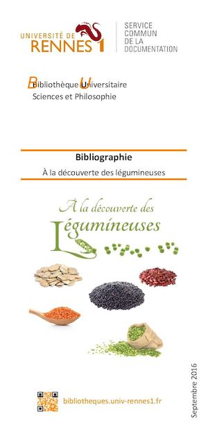 Bibliographie_À la découverte des légumineuses