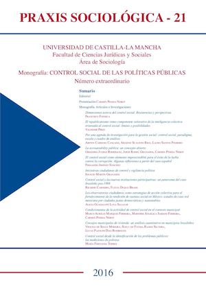 Praxis Sociológica nº21