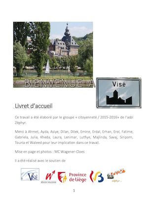 Livret: "Bienvenue à VISE"