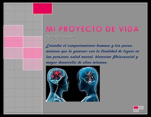 Mi Proyecto De Vida