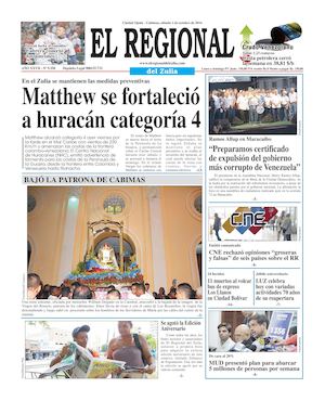 El Regional del zulia 01-10-2016