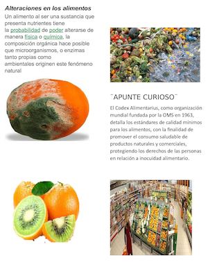 Alteraciones En Los Alimentos