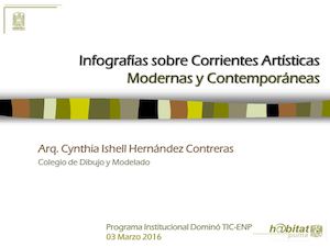 Presentación Dominó TIC. Infografías Corrientes Artísticas