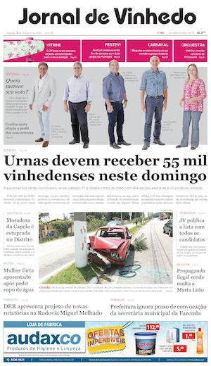 Jornal De Vinhedo Sabado 01 De Outubro De 2016 Edic 1611