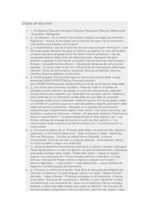 Clases De Discursos
