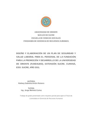Lectura Sobre Programas Sst 06