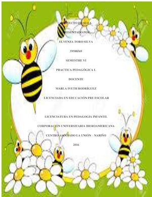 Proyecto De Aula El Buen Trato