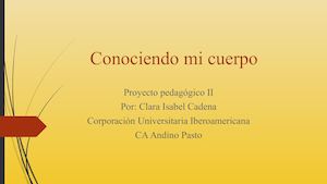 Conociendo Mi Cuerpo