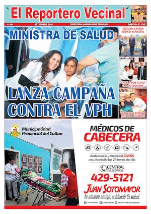 PERIÓDICO EL REPORTERO VECINAL EDICIÓN Nº 81