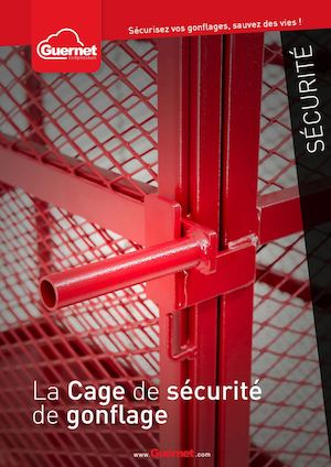 Plaquette La cage de sécurité de gonflage