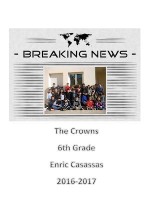 6th Grade 2016-2017: The Crowns Presentations