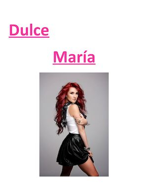 Dulce Maria 3333