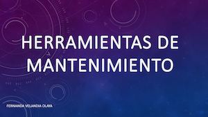 Herramientas De Mantenimiento