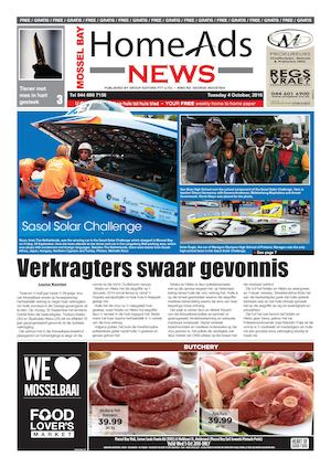Mossel Bay Home Ads News 4 October 2016