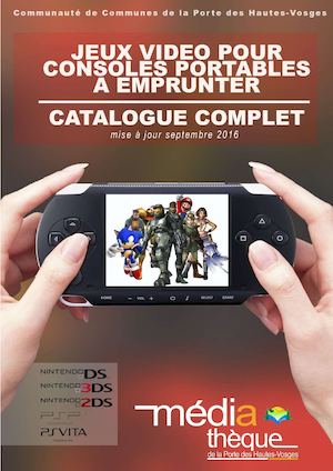 Catalogue 2016 jeux pour console portable