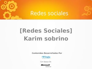 Redes Sociales