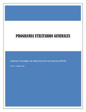 Programas Utilitarios