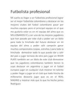 Futbolista Profesional
