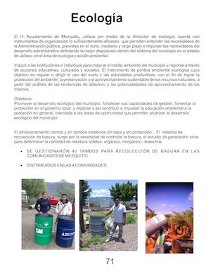 Primer Informe de Mezquitic 2