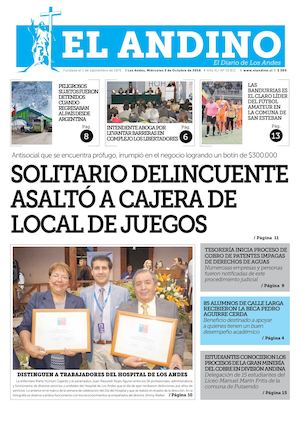 Diario El Andino - Miercoles 5 De Octubre 2016