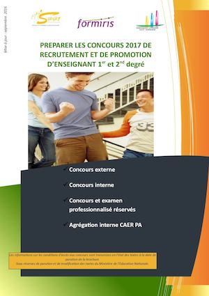 Brochure Préparation Concours Septembre 2016