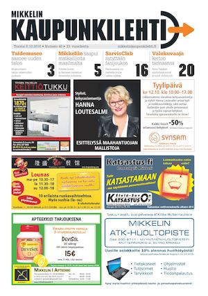 Mikkelin Kaupunkilehti 40/2016