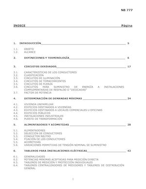 NORMA BOLIVIANA - ( NB-777 ) - VAF