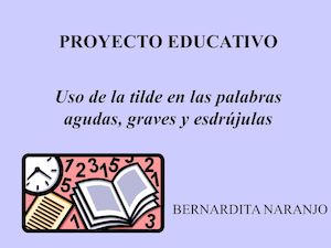 Uso De La Tilde
